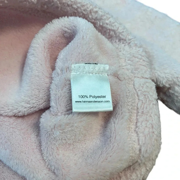 Hanna Andersson Fairy Fuzzy Fleece Sweater Size 60 - Picture 4 of 6